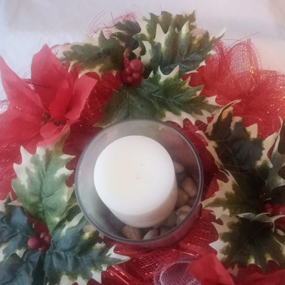 Christmas Centerpiece Candleholder